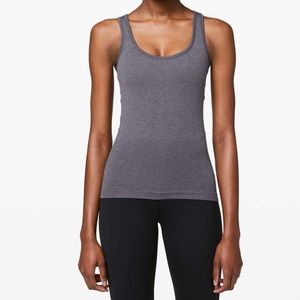 lululemon athletica Gray Tank Top